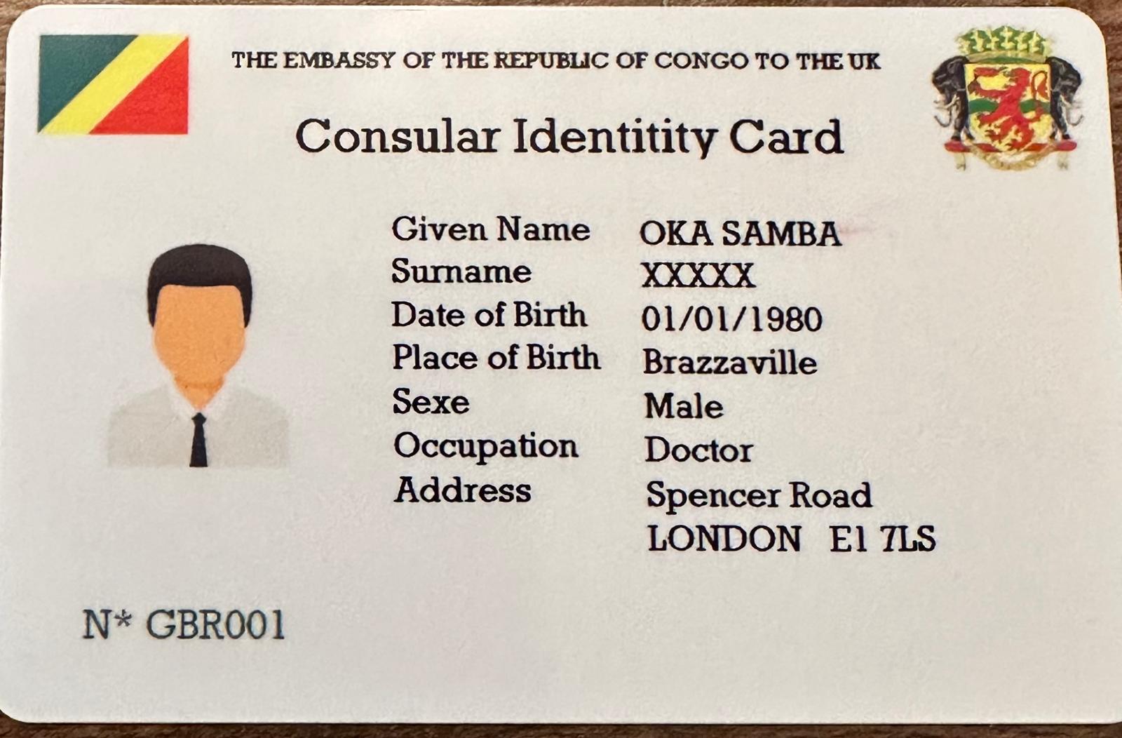 Consular Card